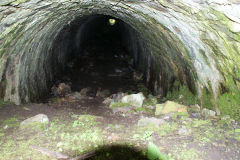 
The Southern section of the tramroad tunnel, Garnddyrys Forge, June 2009